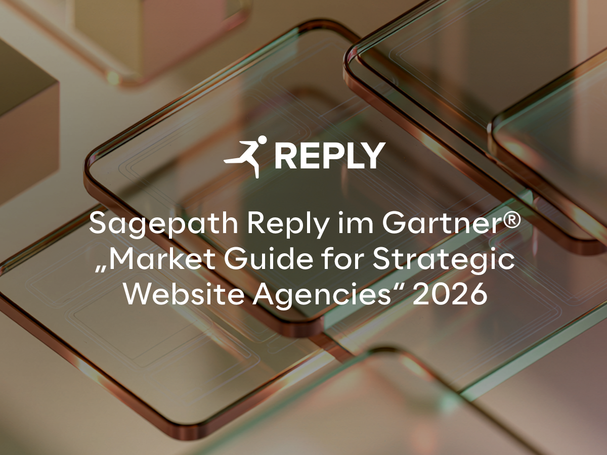 Sagepath Reply im Gartner® „Market Guide for Strategic Website Agencies“ 2026 gelistet