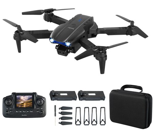 Simulus Faltbare RC-WLAN-Drohne GH-730 mit Full-HD-Kamera