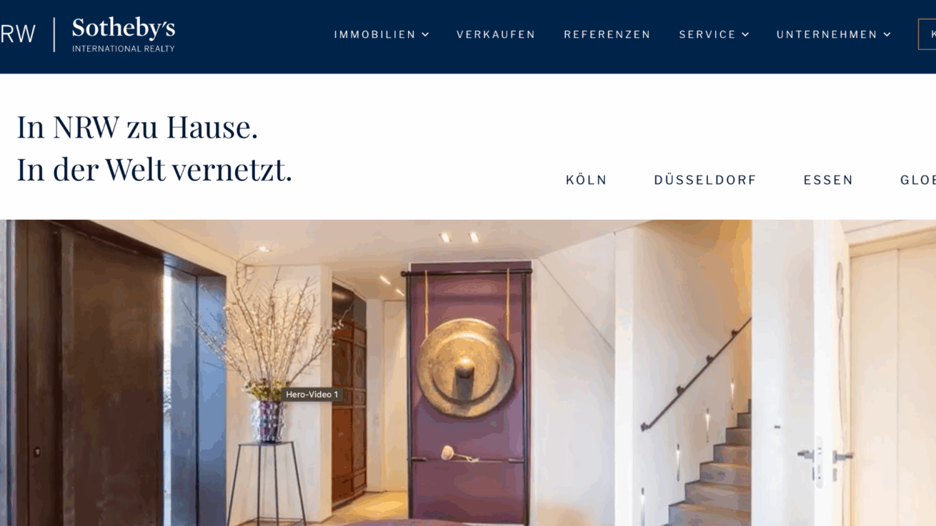 Sotheby’s International Realty – Ihr Luxusimmobilienmakler Köln