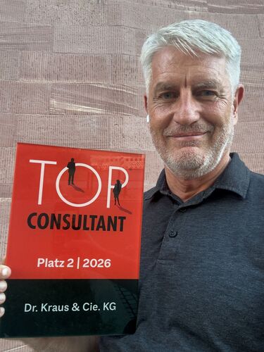 Top Consultant 2026: Die Transformationsberatung Kraus & Partner erhält erneut das begehrte Gütesiegel