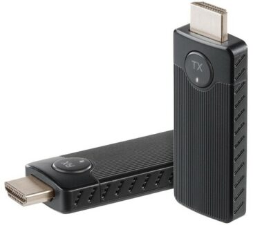 TVPeCee Wireless HDMI-Adapter, Sender & Empfänger Full HD