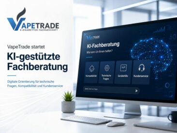 VapeTrade startet KI-gestützte Fachberatung für technische Produktfragen