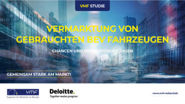 VMF-Studie: Vermarktung gebrauchter E-Fahrzeuge wird zum strategischen Erfolgsfaktor
