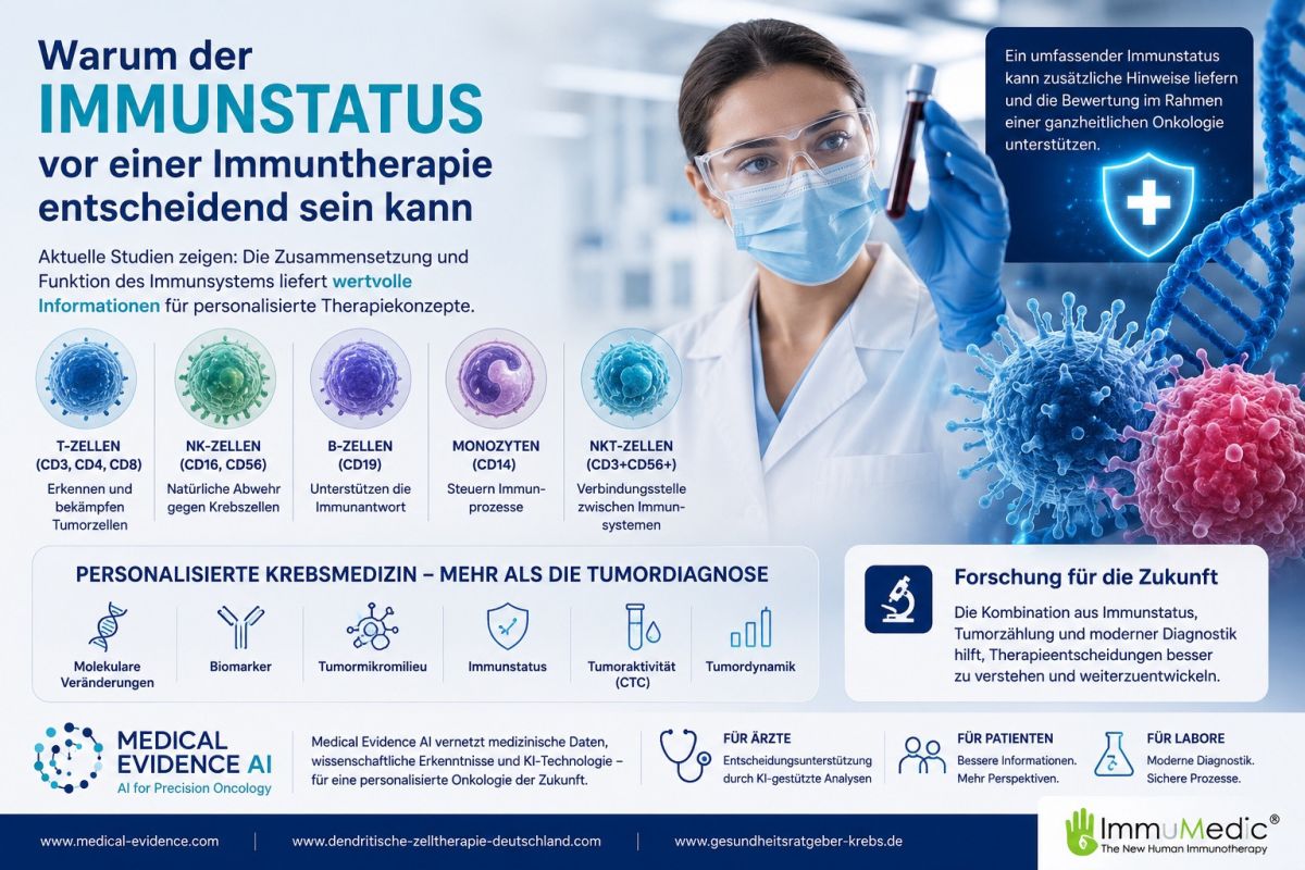 Warum der Immunstatus vor einer Immuntherapie entscheidend sein kann – neue Erkenntnisse aus der Forschung