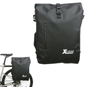 Xcase 3in1-Fahrradtasche für Gepäckträger, 25 Liter