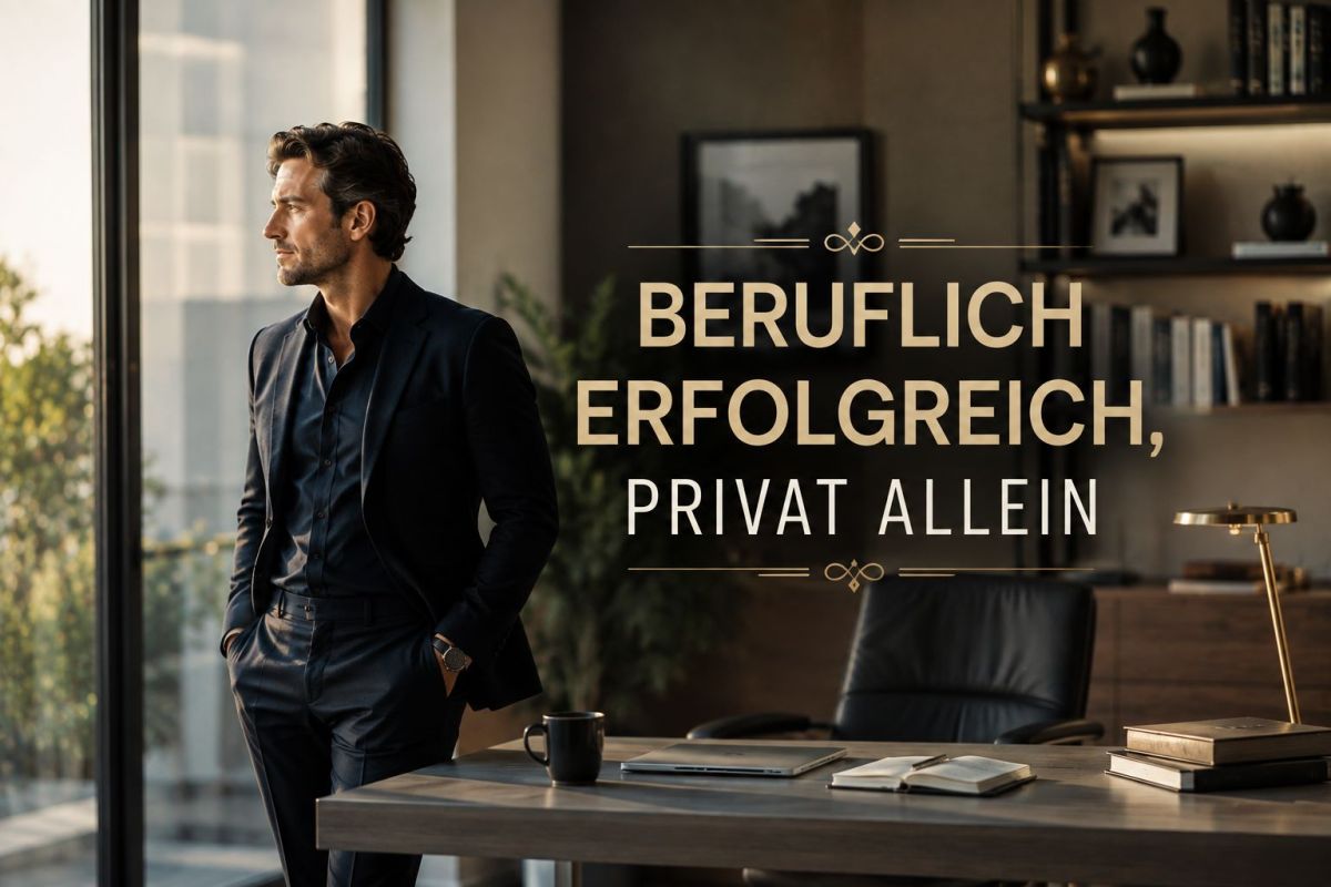 Beruflich erfolgreich, privat allein: Warum viele Männer bei der Partnersuche neue Wege suchen