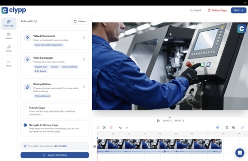 Clypp sichert Industriewissen mit neuem KI-Editor
