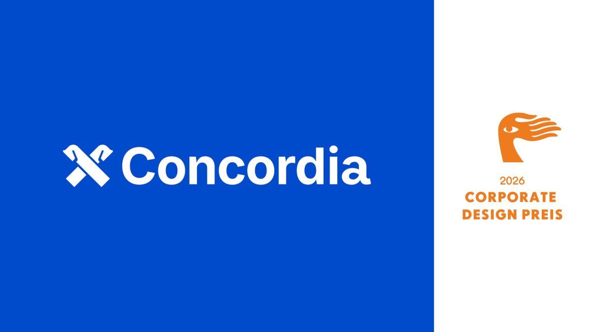 Corporate Design Preis 2026 für wirDesign: Auszeichnung für den Markenrelaunch der Concordia