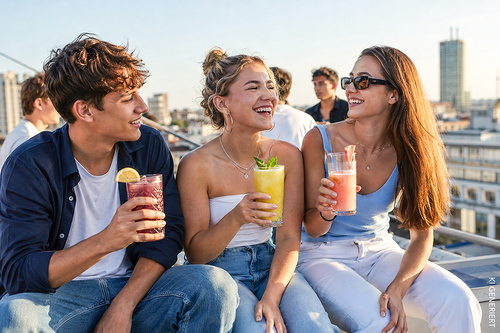 Die Gen Z trinkt deutlich mehr Mocktails und Fruchtsaft