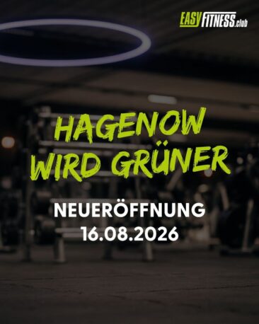 EASYFITNESS eröffnet neuen Standort in Hagenow