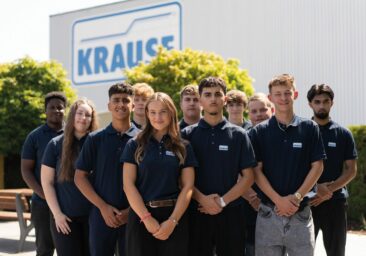 Elf Nachwuchskräfte starten bei KRAUSE in Ausbildung und Jahrespraktikum