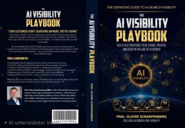 Generative Engine Optimization (GEO) verändert die Suche im Internet: PhDr. Oliver Scharfenberg veröffentlicht „The AI Visibility SEO & GEO Playbook“