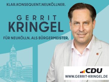 Gerrit Kringel  aus Neukölln – Bürgermeisterkandidat mit Niveau