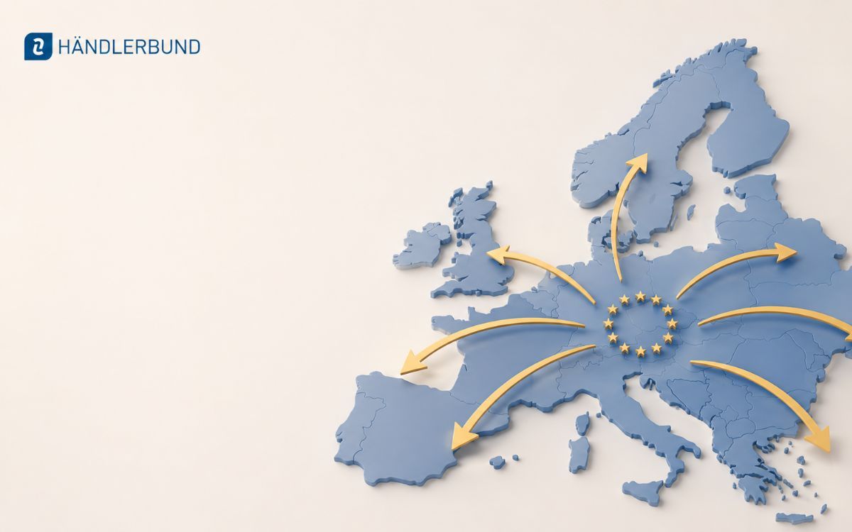 Händlerbund begrüßt Vorschlag der EU-Kommission zur Aussetzung der Bevollmächtigten-Pflicht
