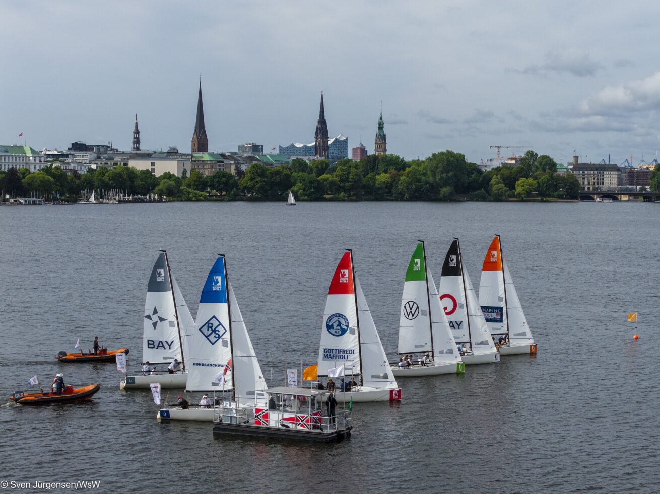 Heimsieg auf der Alster: Norddeutscher Regatta Verein gewinnt den 4. Spieltag