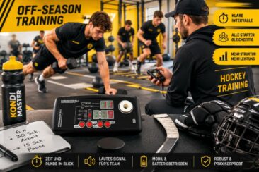 Hockey Timer für die Off-Season: Warum strukturiertes Intervalltraining den Unterschied macht