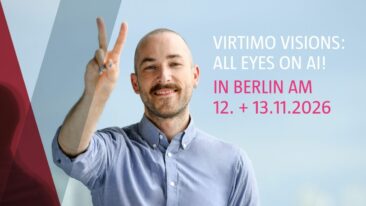 KI in Geschäftsprozessen: Virtimo AG lädt am 12. und 13. November zur VIRTIMO VISIONS 2026 nach Berlin
