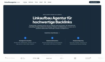 Linkaufbau Agentur startet mit spezialisiertem Angebot für strategisches Linkbuilding