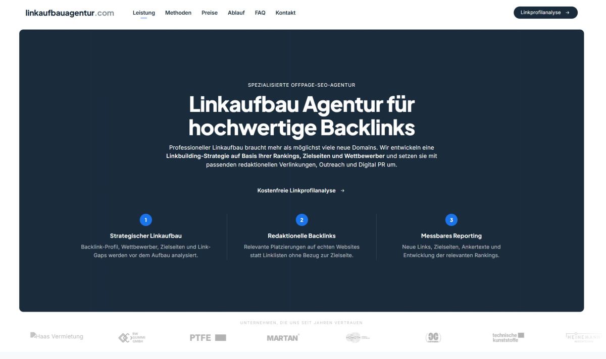 Linkaufbau Agentur startet mit spezialisiertem Angebot für strategisches Linkbuilding