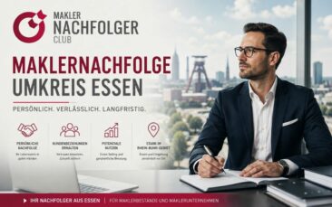 Maklernachfolge Umkreis Essen: Erfahrener Versicherungsmakler sucht einen Maklerbestand