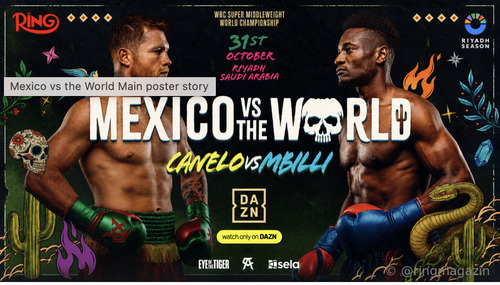Mexico Vs The World in Riad: Exklusives Ringside-Erlebnis für Boxfans