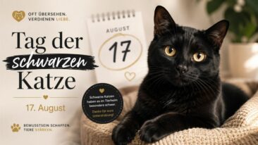 Neue-Kalender.de veröffentlicht Beitrag zum Tag der schwarzen Katze am 17.08.2026