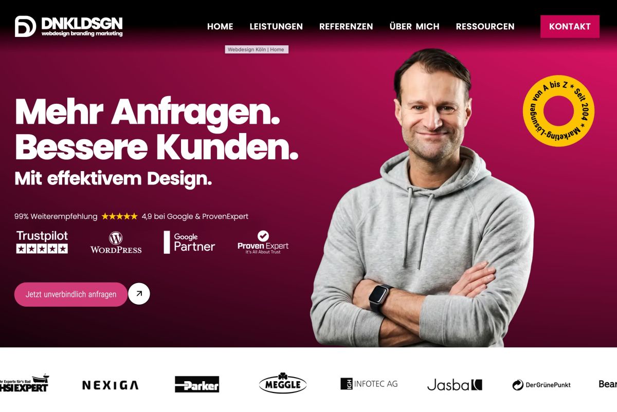 Neuer Webauftritt und erweitertes Leistungsportfolio von Dunkel Design