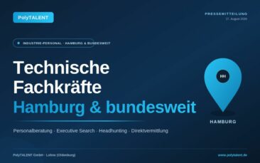 Personalberater für Hamburgs Industrie – technische Fachkräfte für den Standort Hamburg und bundesweit
