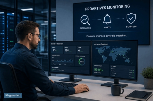Probleme erkennen, bevor sie entstehen: Warum proaktives Monitoring für Unternehmen immer wichtiger wird