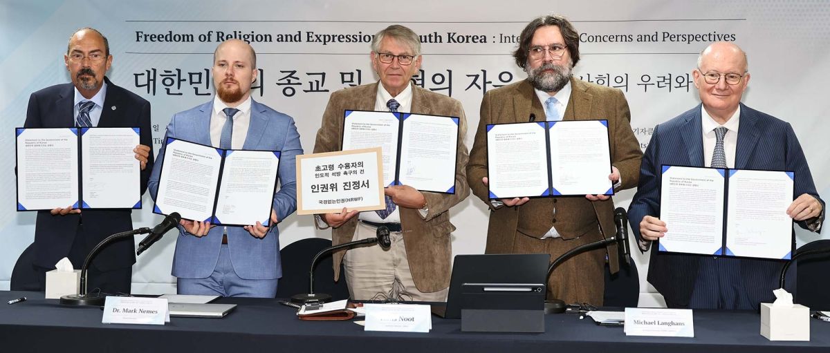 Religionsfreiheit und Meinungsfreiheit in Südkorea