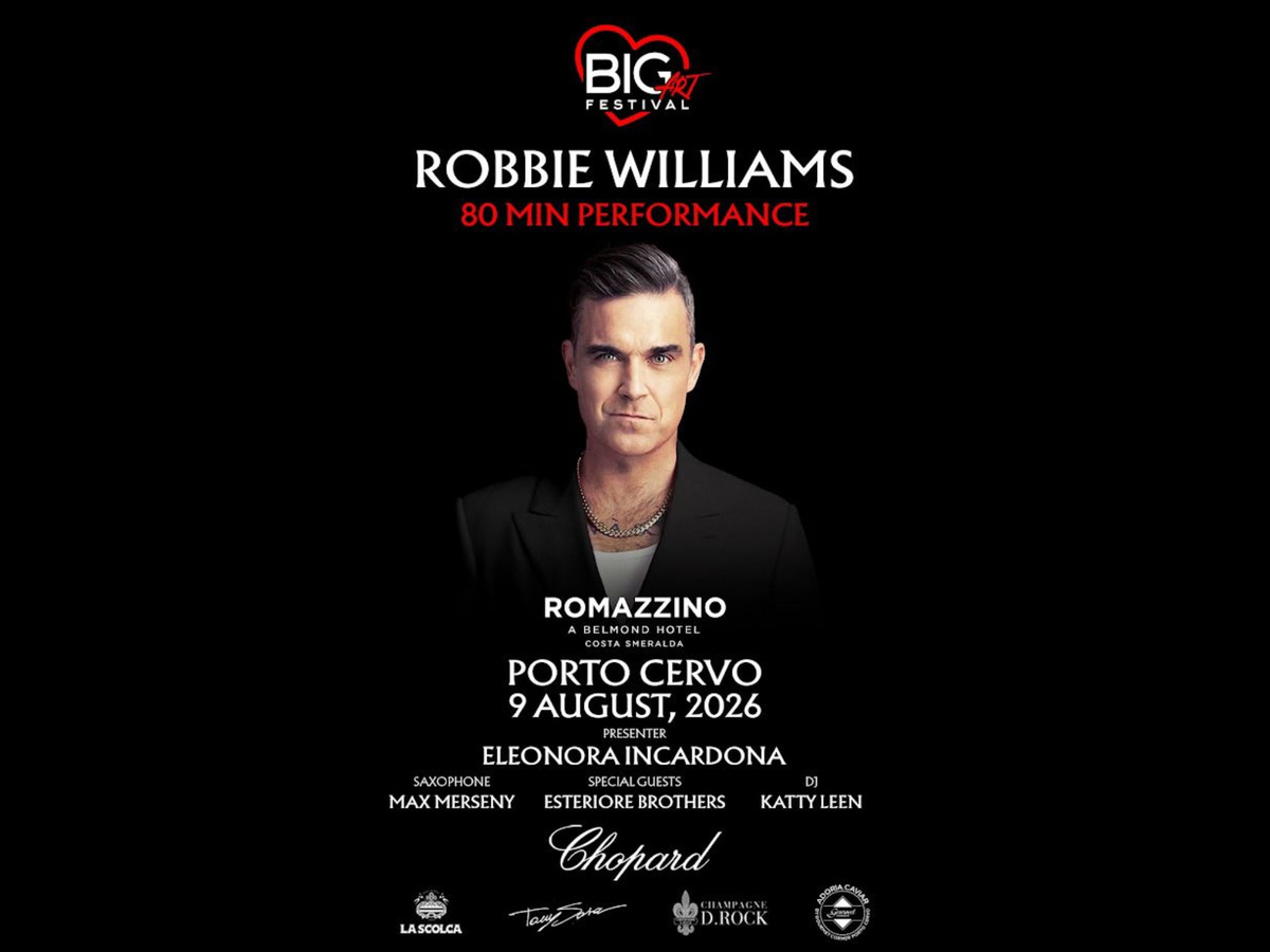 Robbie Williams – Big Art Festival – Champagne D. Rock