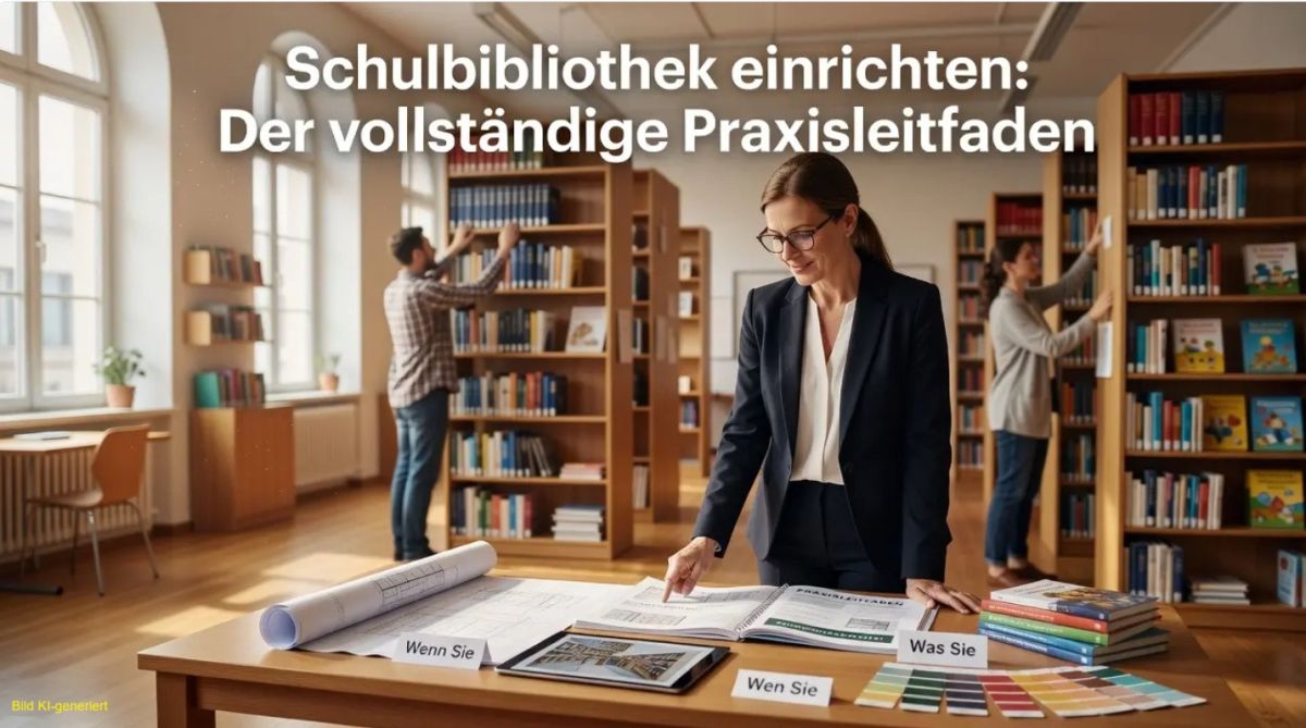 Schulbibliothek einrichten – ein Praxisleitfaden