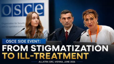 Stigmatisierung als Warnzeichen: ALLATRA GRC thematisiert Misshandlungsprävention bei OSZE-Treffen in Wien