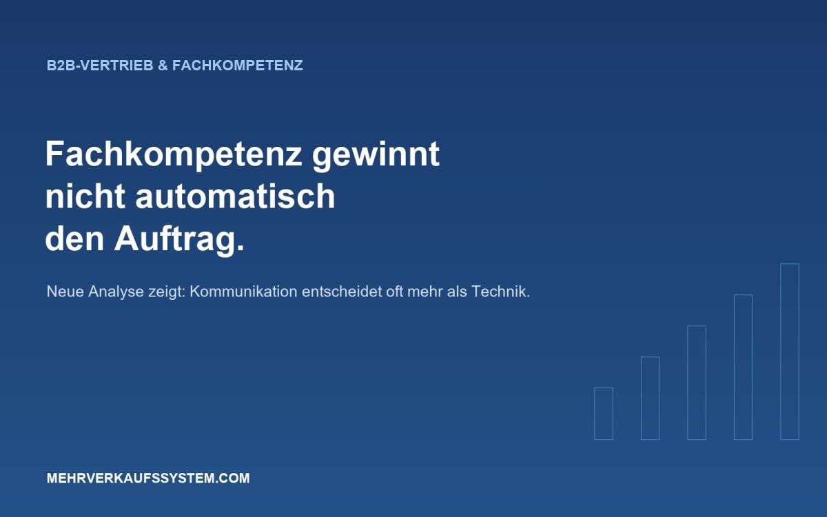 Studie zeigt: Ingenieure verlieren Aufträge trotz besserer Technik an schwächere Wettbewerber