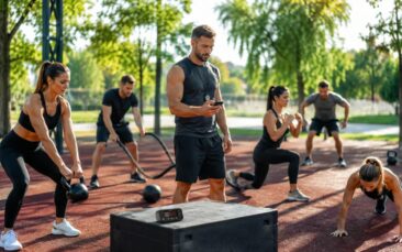 Tabata Timer statt Smartphone: So trainieren Personal Trainer professionell im Park