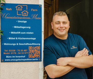 Umzugsunternehmen Berlin & Brandenburg: Michele Mücke über 21 Jahre und 15.000 Umzüge