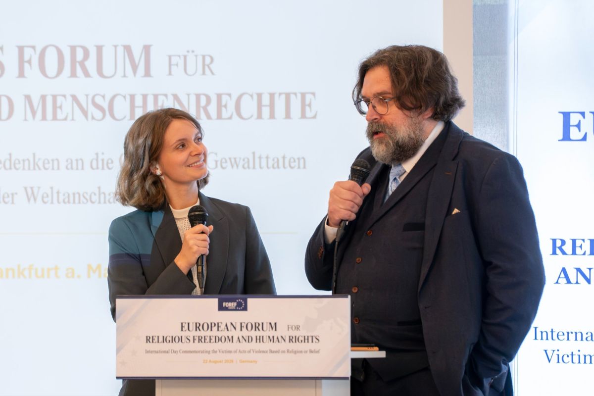 Verfolgte fordern Gehör beim Europäischen Forum für Religionsfreiheit und Menschenrechte