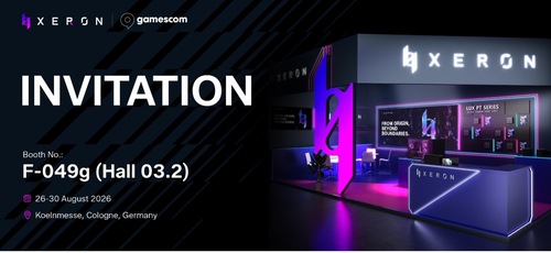 XERON zeigt sein komplettes PC Hardware Lineup, als Einstieg in den europäischen Markt, auf der Gamescom 2026