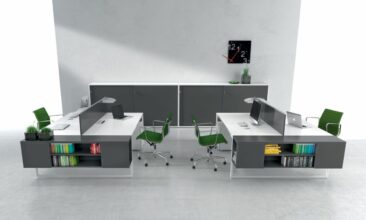 Alea Office: Wenn Schreibtisch und Regal zusammenwachsen