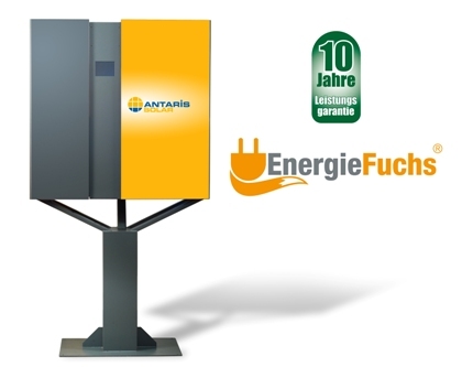 ANTARIS SOLAR gewährt 10 Jahre Leistungsgarantie auf Solarstrom-Speicherlösung EnergieFuchs®