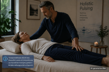 Berühren, ohne etwas zu wollen. Die Ausbildung Holistic Pulsing vermittelt Körperarbeit ohne Kraft.