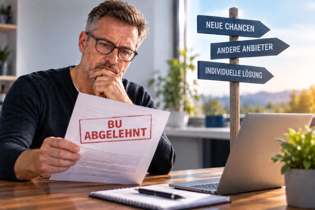Berufsunfähigkeitsversicherung abgelehnt? Warum eine Absage nicht immer das Ende sein muss