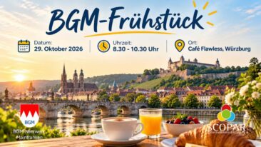 BGM-Frühstück in Würzburg: Austausch aus der Praxis für die Praxis