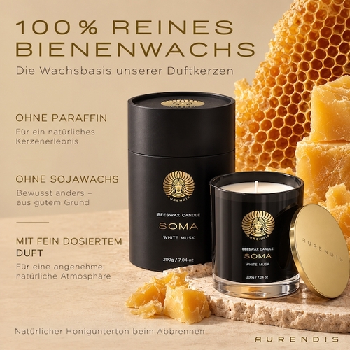 Bienenwachskerzen: Die natürliche Alternative zu Paraffin und Sojawachs