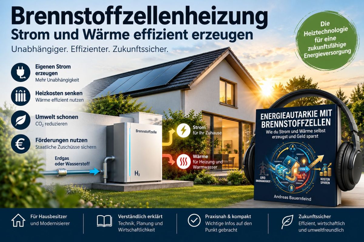 Brennstoffzellenheizung verständlich erklärt: Strom und Wärme effizient im Gebäude erzeugen