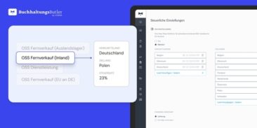 BuchhaltungsButler integriert das OSS-Verfahren kostenfrei in seine Buchhaltungssoftware