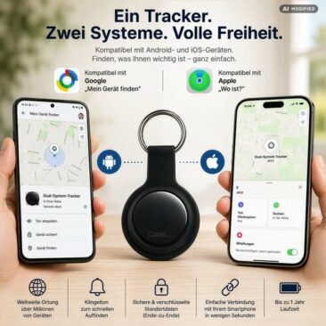 Callstel Smart-Tracker SGF-65 für Google- & Apple-App