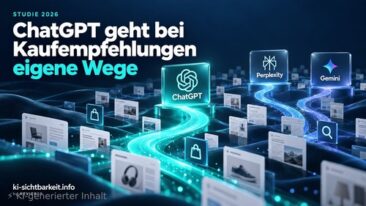 ChatGPT geht bei Kaufempfehlungen eigene Wege (Studie 2026)