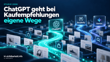 ChatGPT geht bei Kaufempfehlungen eigene Wege (Studie 2026)