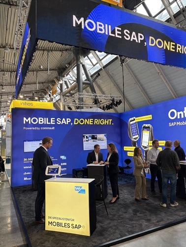 commsult zeigt auf dem DSAG-Jahreskongress 2026 moderne SAP Mobility mit dem Mitarbeiter im Mittelpunkt